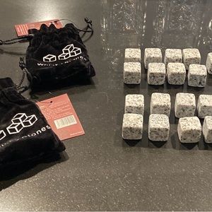 New! Whiskey Stones - 2 Bags